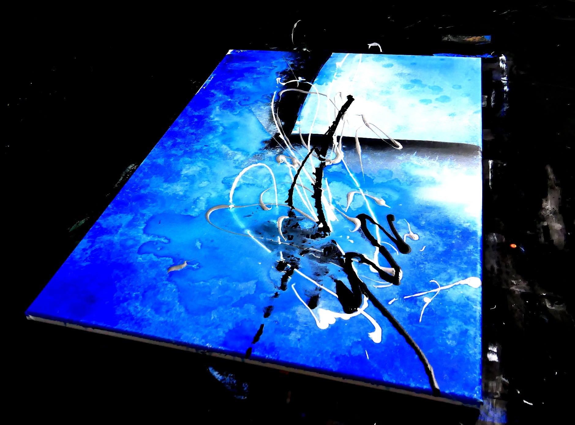 ABSTRACT DIMENSIONS ABSTRACT PAINTING FREE ART LESSON AND DEMO