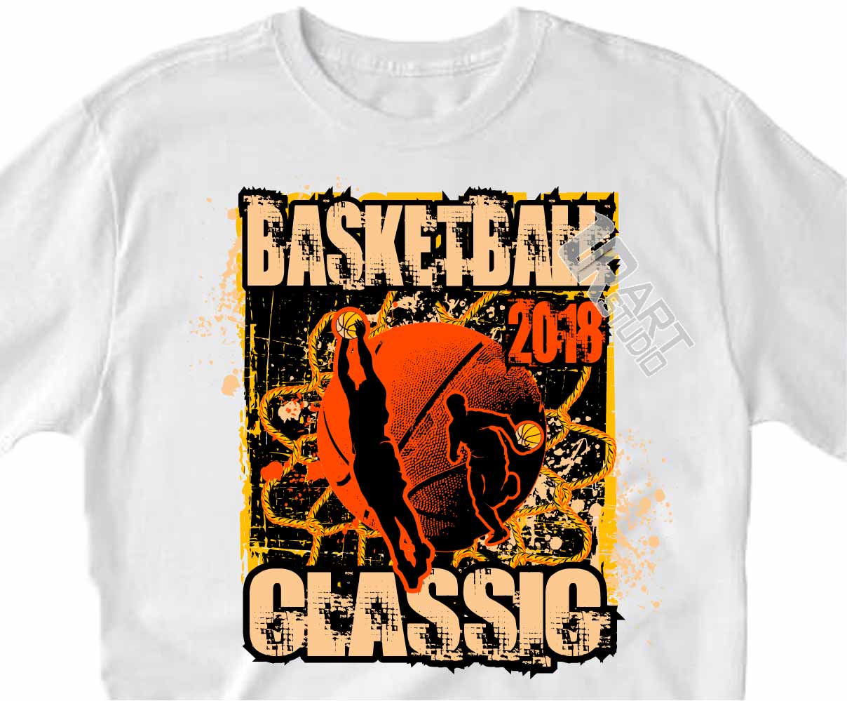 BASKETBALL CLASSIC 2018, VECTOR LOGO DESIGN DOWNLOAD
