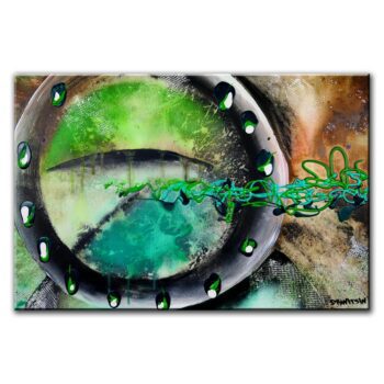 Elliptical Reflectors, abstract painting