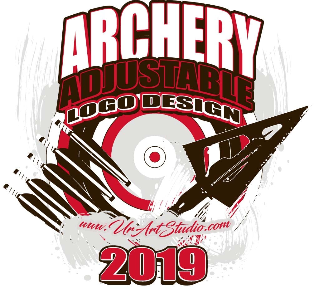ARCHERY ADJUSTABLE LOGO DESIGN EPS, AI, PDF