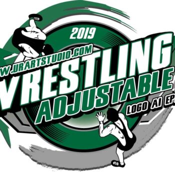 WRESTLING ADJUSTABLE LOGO DESIGN EPS, AI, PDF 005