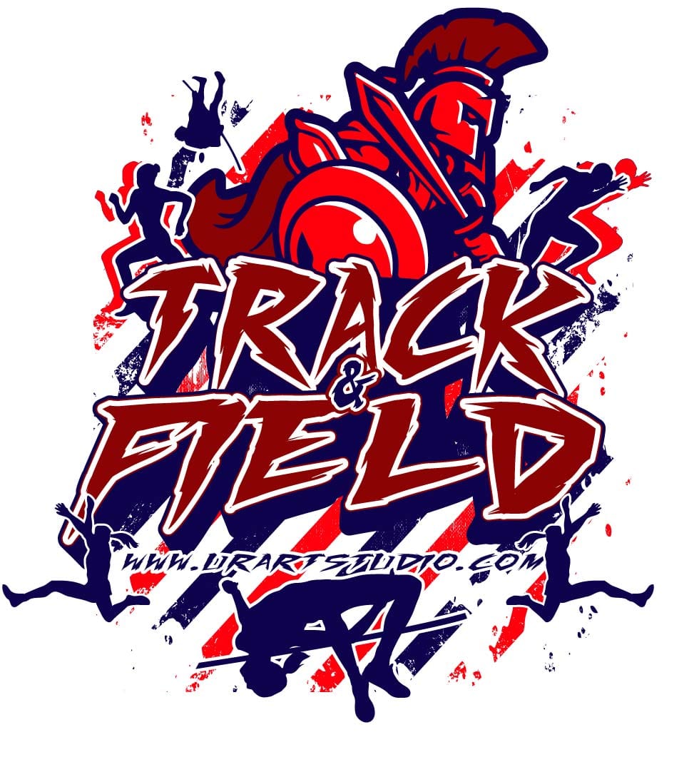 TRACK AND FIELD ADJUSTABLE LOGO DESIGN EPS, AI, PDF 204