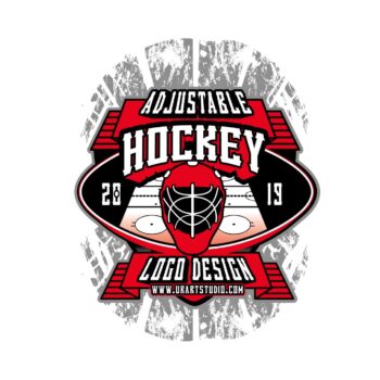 HOCKEY VECTOR LOGO DESIGN FOR PRINT AI EPS PDF PSD 508
