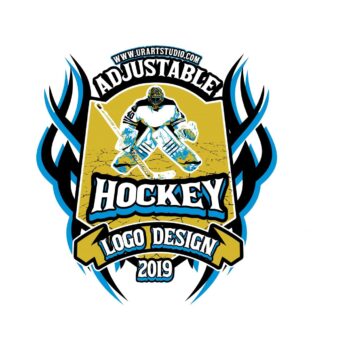 HOCKEY VECTOR LOGO DESIGN FOR PRINT AI EPS PDF PSD 509