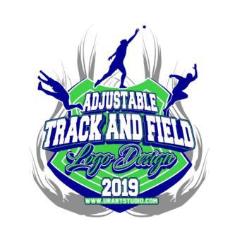 TRACK AND FIELD VECTOR LOGO DESIGN FOR PRINT AI EPS PDF PSD 505