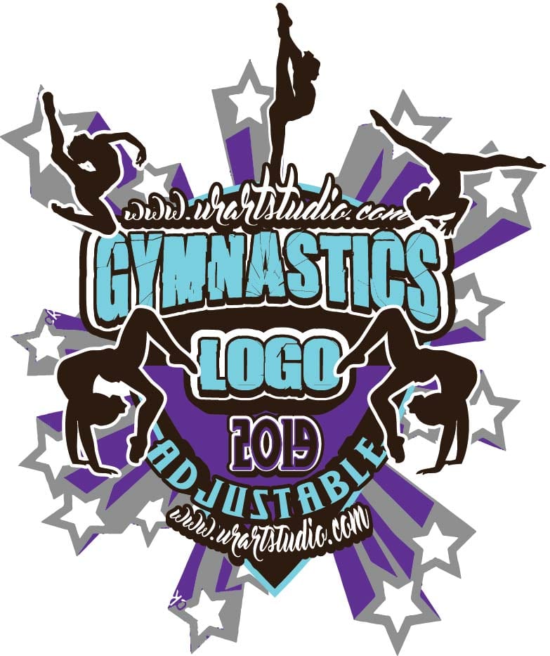 GYMNASTICS ADJUSTABLE LOGO DESIGN 671
