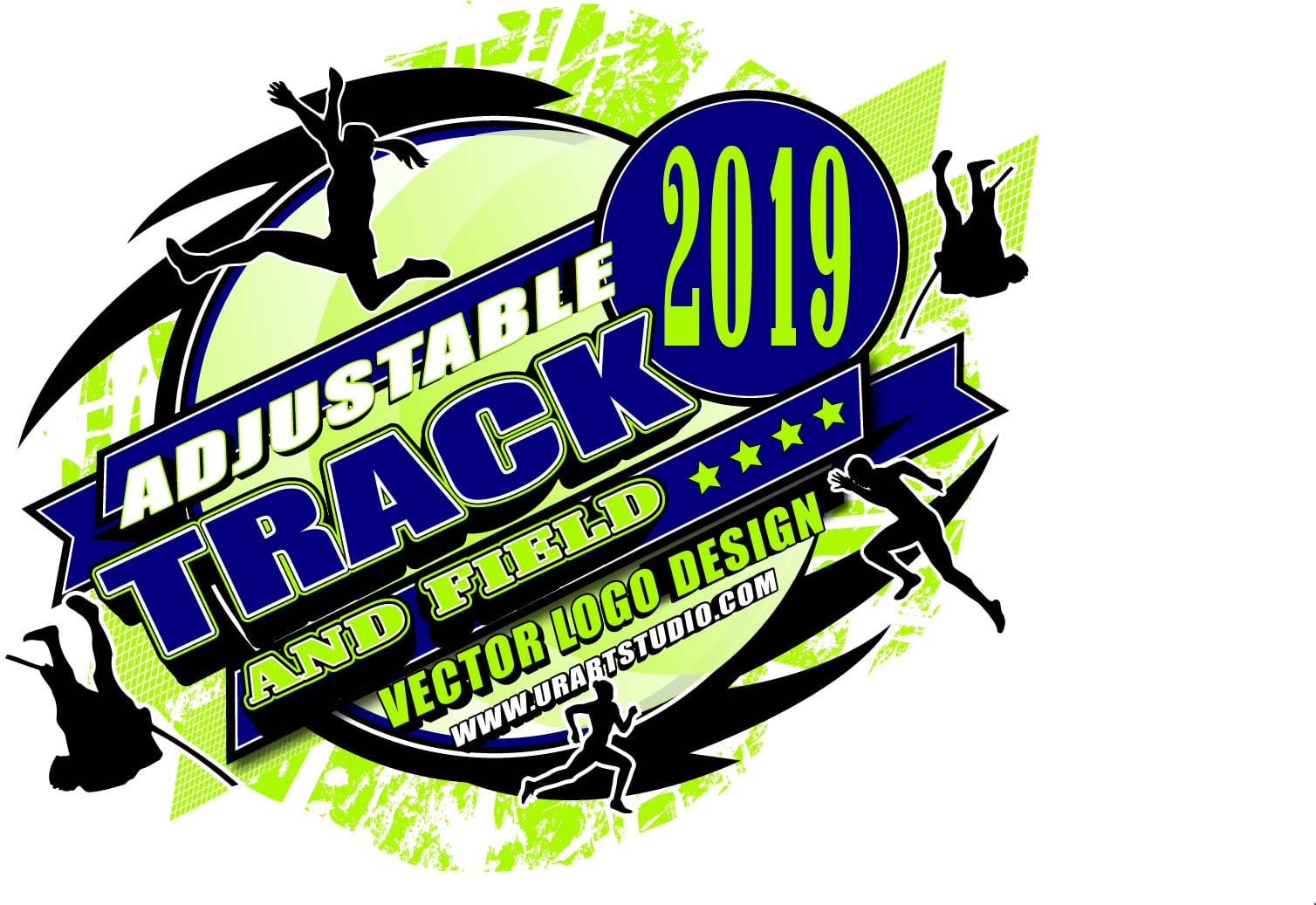 TRACK AND FIELD ADJUSTABLE LOGO DESIGN 670