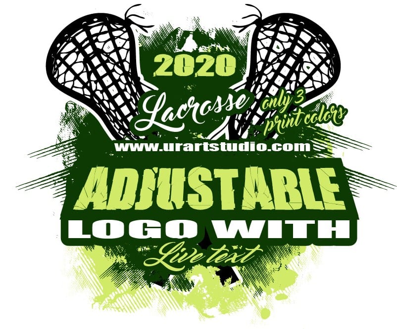 LACROSSE Adjustable Vector Logo Design with Live Font 302