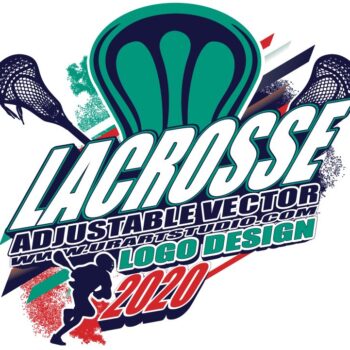 LACROSSE ADJUSTABLE VECTOR LOGO DESIGN FOR PRINT 0101