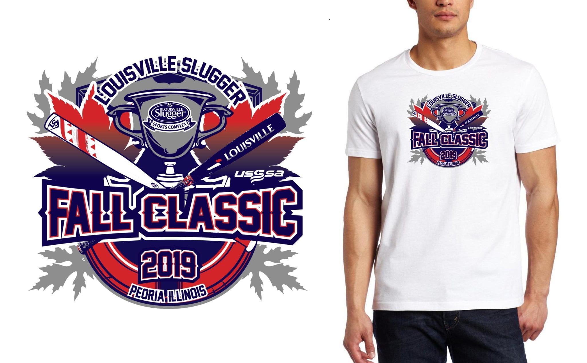 PRINT 2019 Louisville Slugger Fall Classic logo design