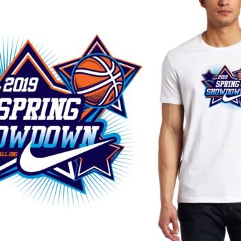 PRINT 2019 Nike Spring Showdown logo design