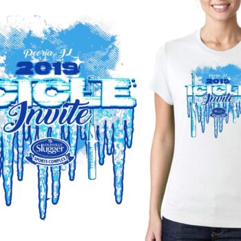PRINT Icicle Invite logo design