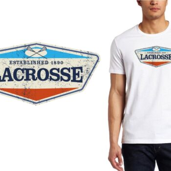 PRINT LACROSSE logo design