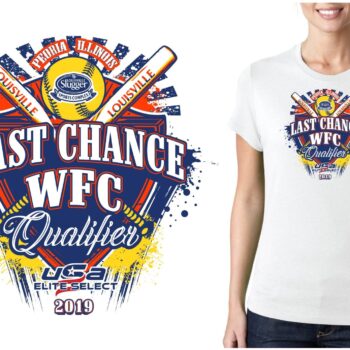 PRINT Last Chance WFC Qualifier logo design