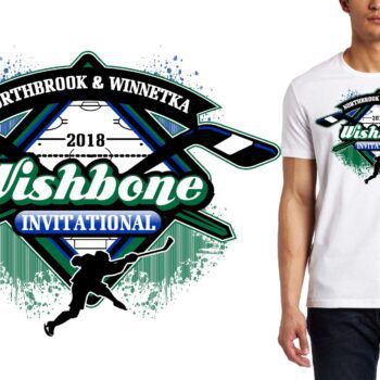 PRINT Wishbone Invitational logo design