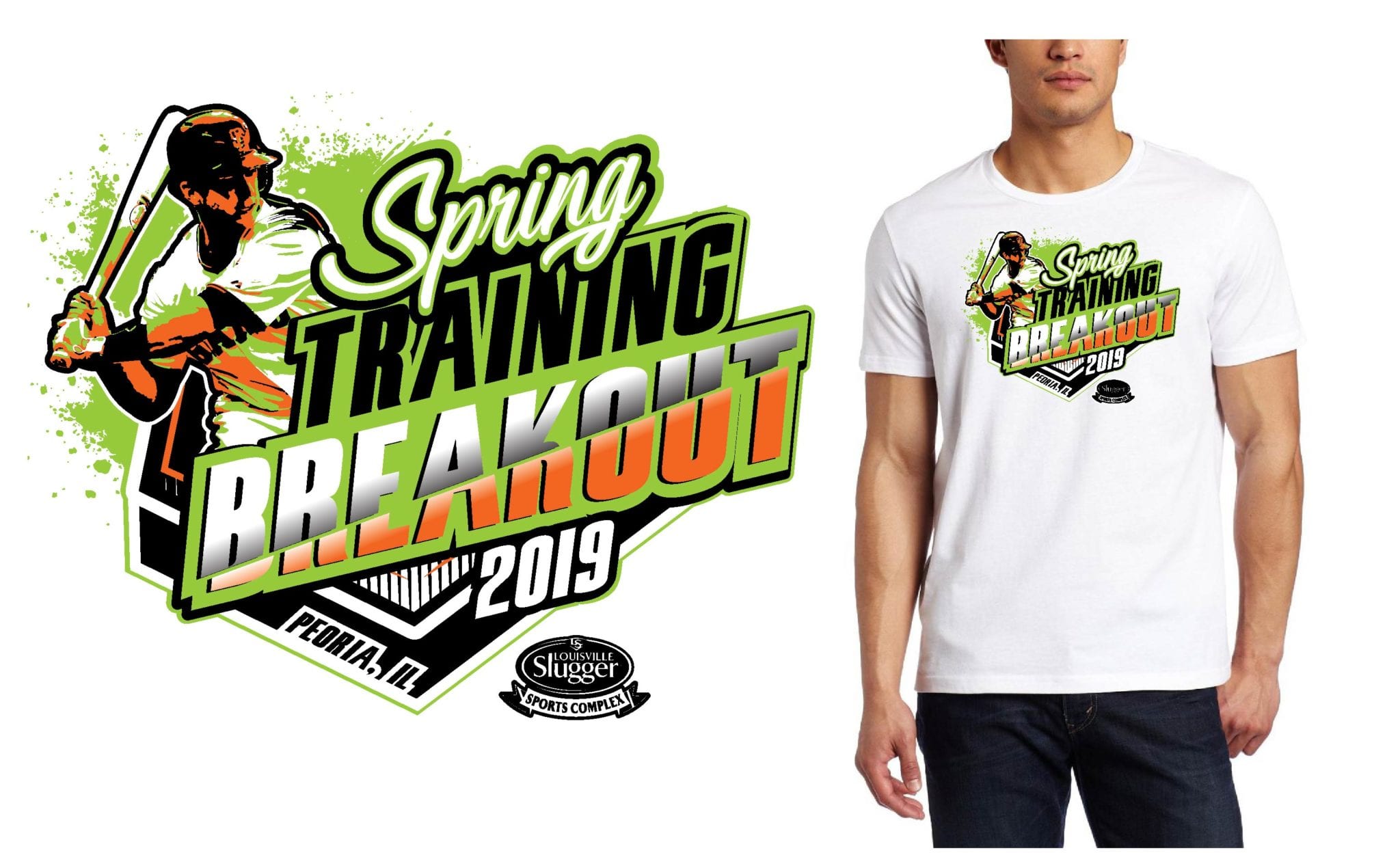 Spring Training Breakout logo design