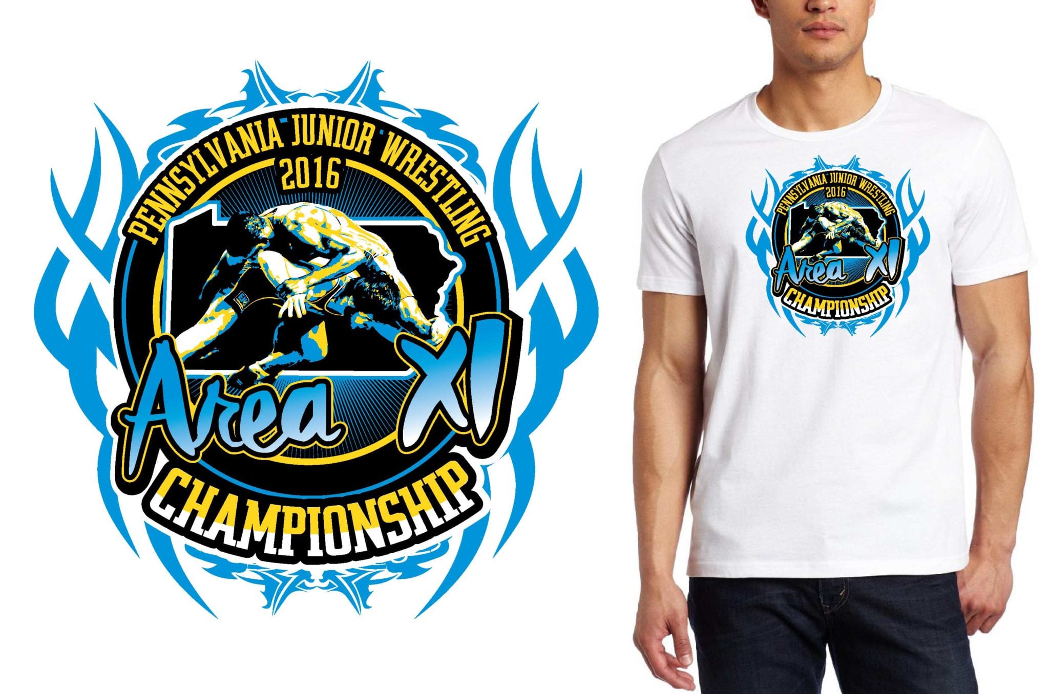 Area XI Championship logo design