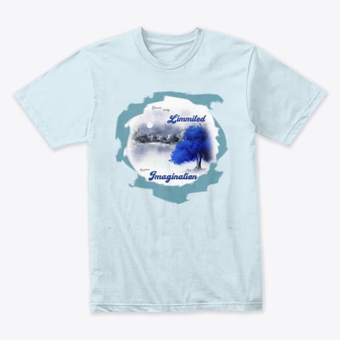 blue tree on teespring