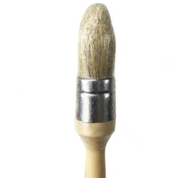 pink big oval brush