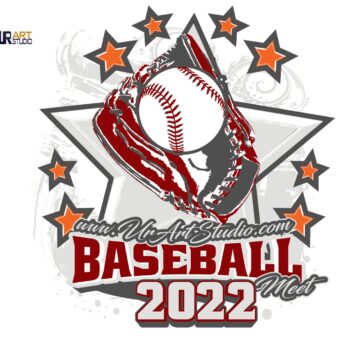 BASEBALL MEET 2022 DOWNLOADABLE VECTOR LOGO DESIGN FOR PRINT