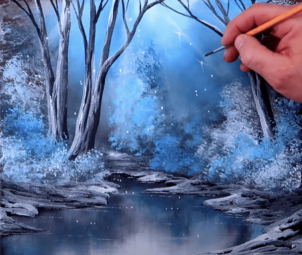 ‘Winter Dream’ Step by Step Painting Guide