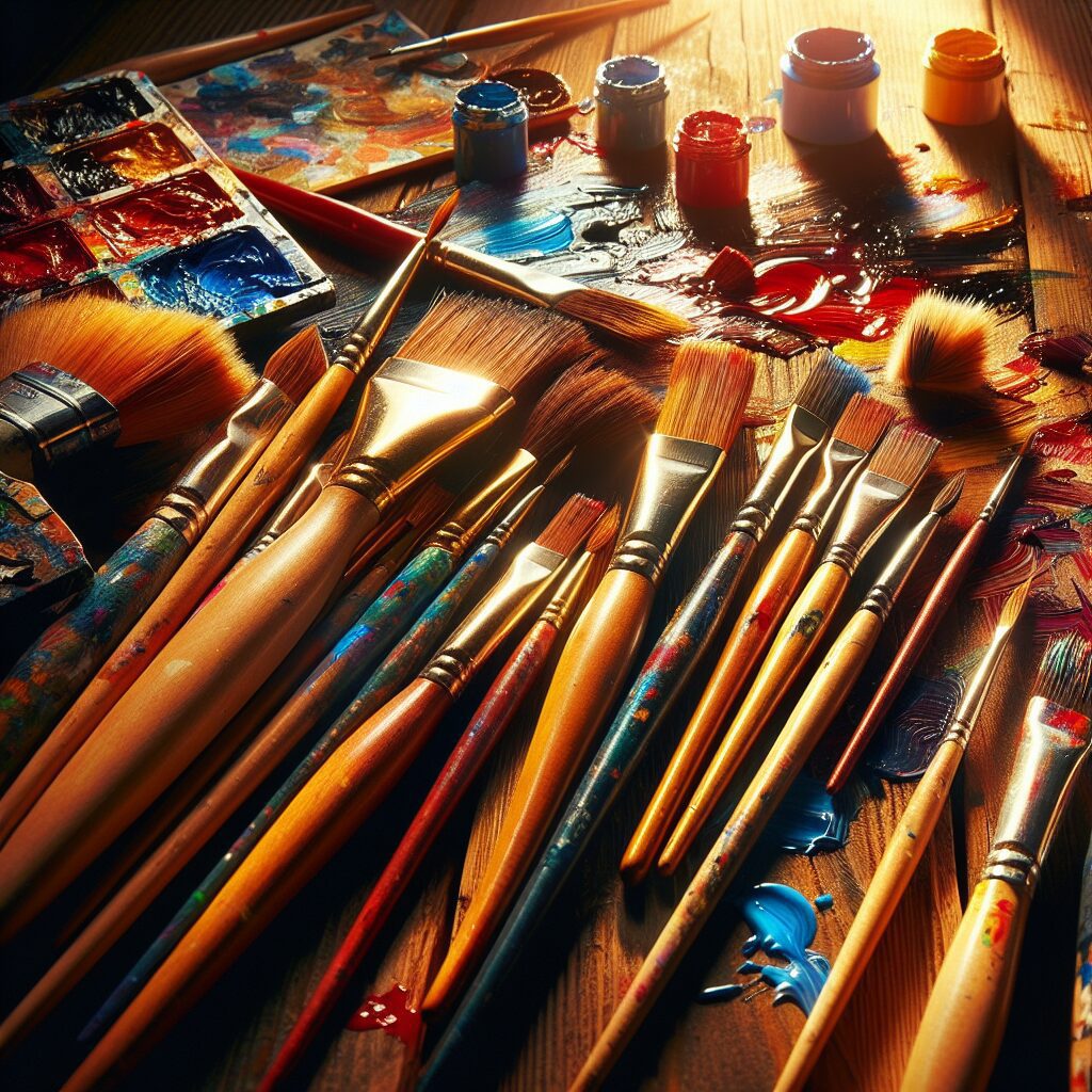 Brush Width and Painting Style: How to Choose Based on Your Landscape Vision
