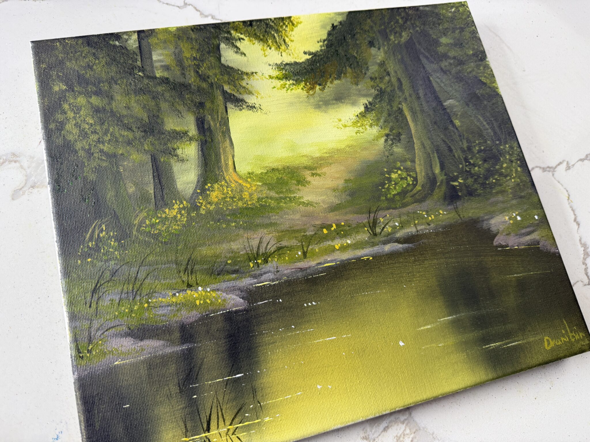 Deep Forest Reflections - UrArtStudio