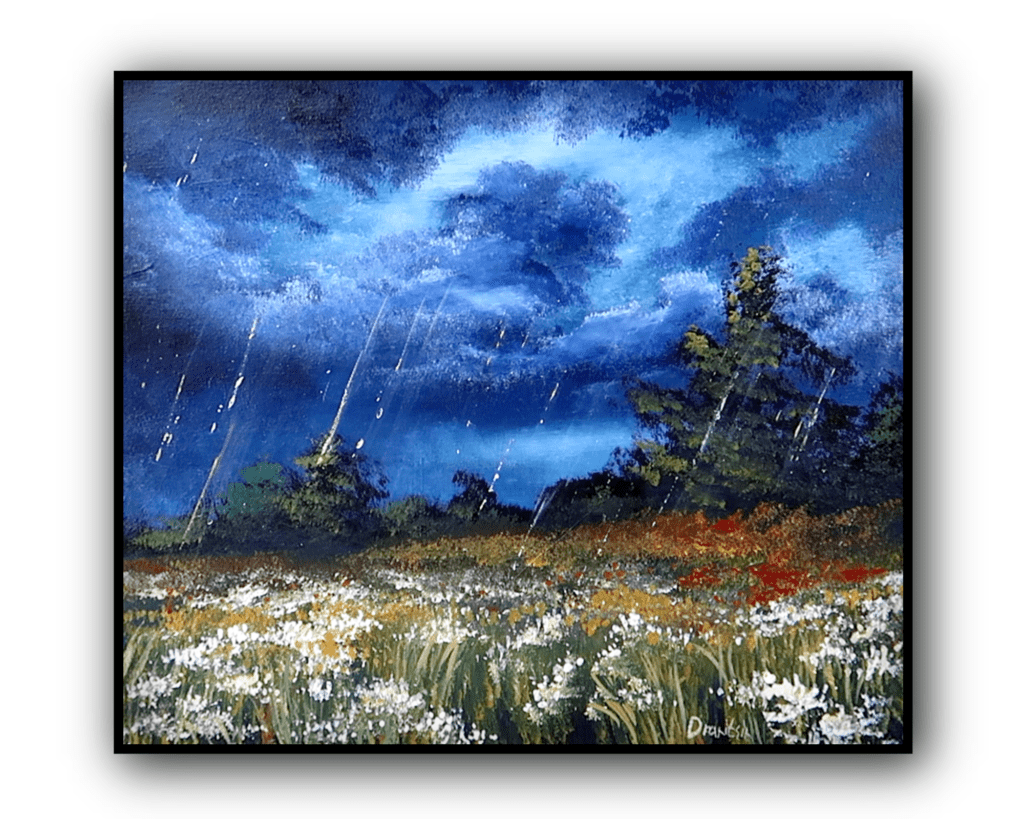 spring rain cloud