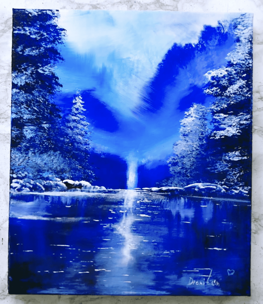 FROZEN REFLECTIONS | STEP-BY-STEP PAINTING GUIDE